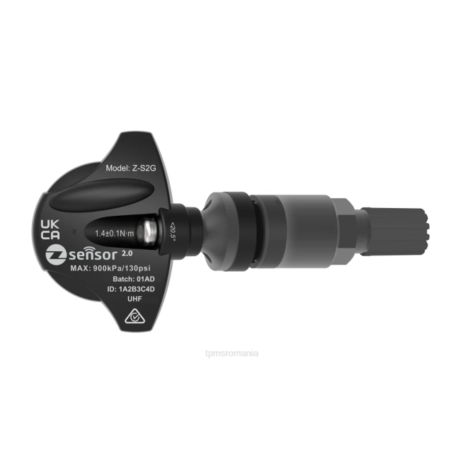 TPMS Senzor Presiune - senzor tpms de înlocuire inteligent oe - oe p/n a0009054100 frecvență 433mhz XX4R707 tija supapei metalice - gri închis